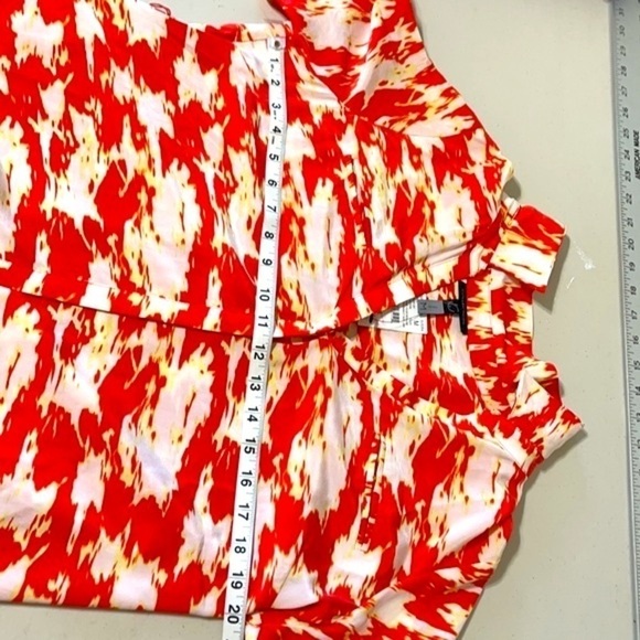 Collection P Orange Yellow 100% Silk Dress Size M - Picture 9 of 11